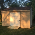 Colgate WI 10x14 Gable with side entry and ramp